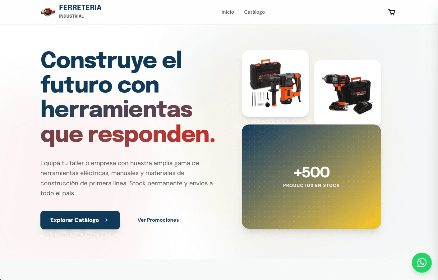 Ferretería Industrial — Catálogo Web